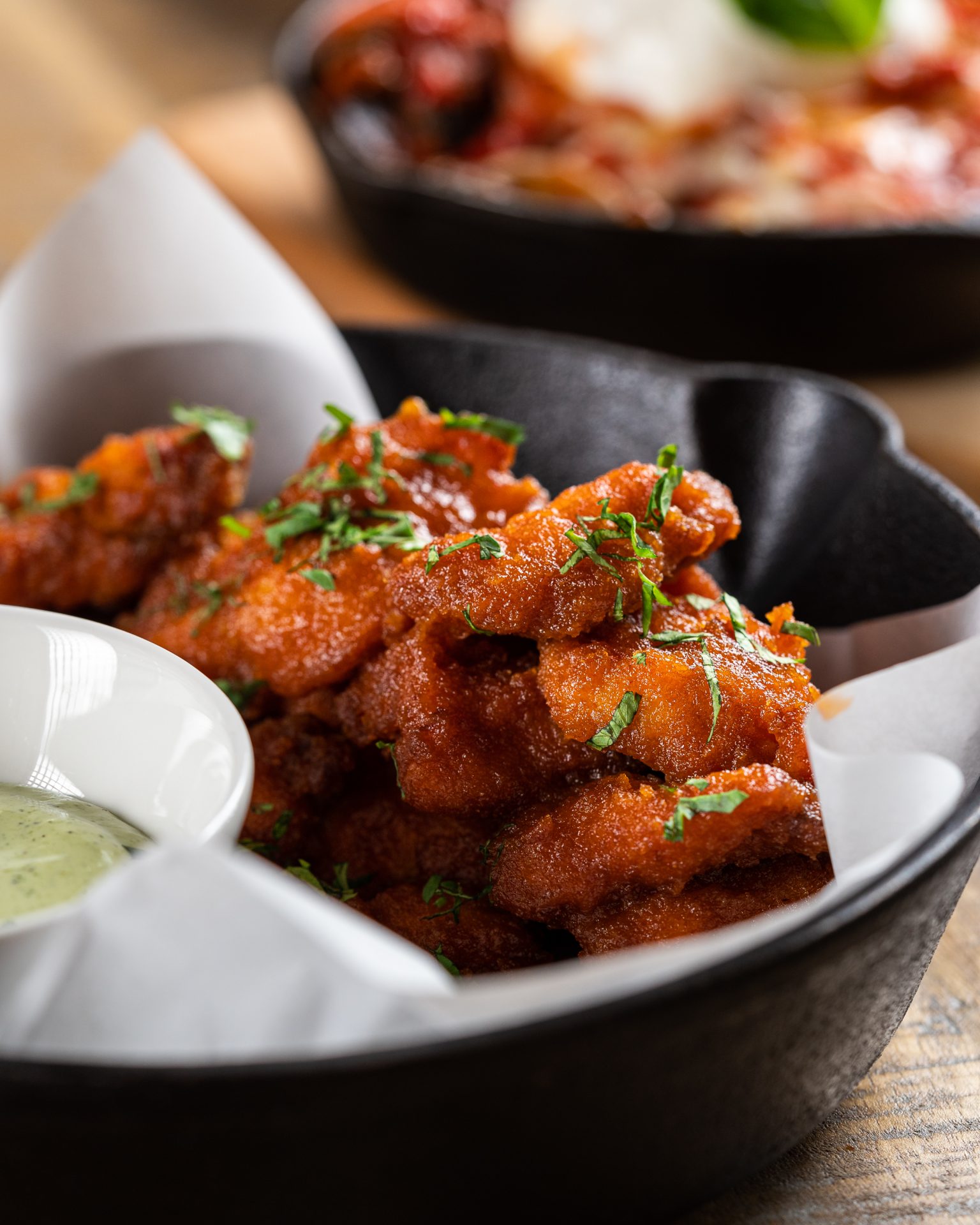 Crispy Chicken Crunchers from Emmy Squared Pizza - Fine Dining Restaurant at Jeddah Yacht Club