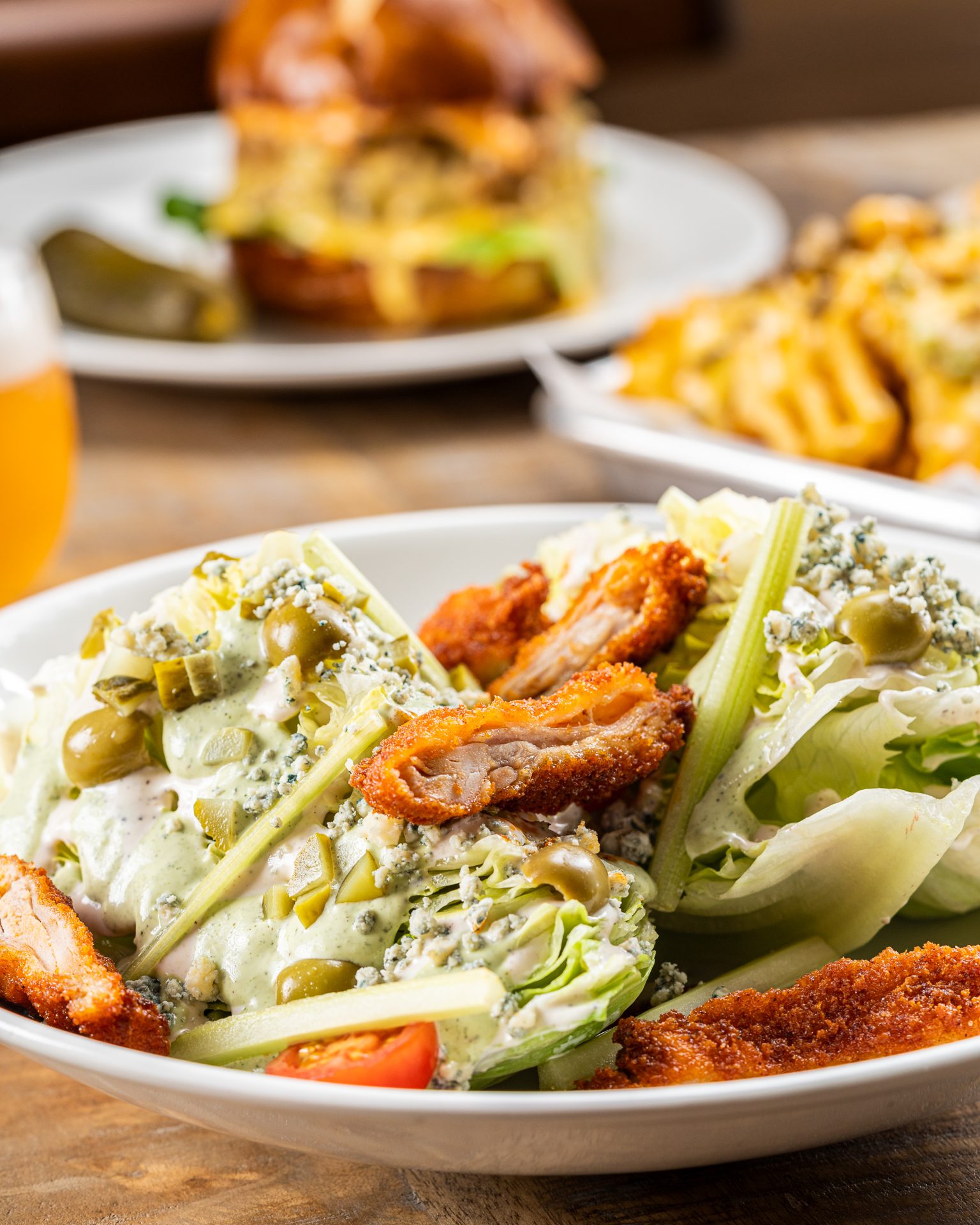 Caesar Salad served at Emmy Squared Pizza - International Fine Dining Restaurant at Jeddah Yacht Club