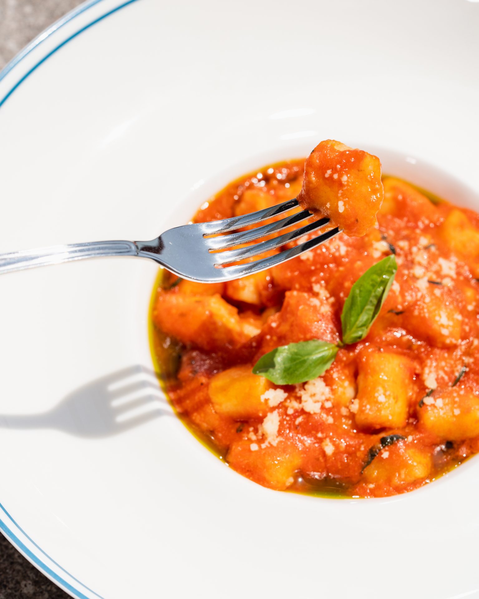 Delicious Gnocchi Di Patat at Le Vesuvio - Fine Dining Restaurant at Jeddah Yacht Club - Cool Inc